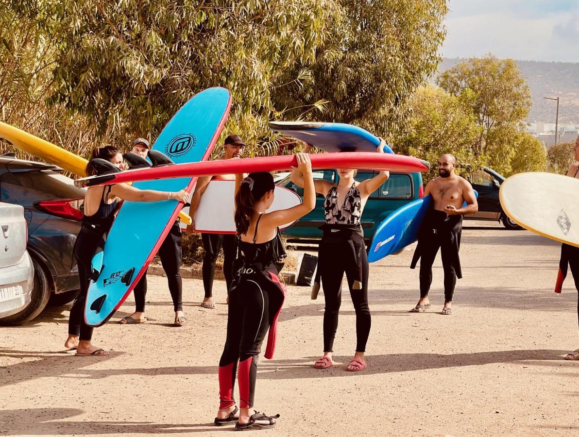 Atlas Wonders Coworking Surf Camp Taghazout Exterior photo